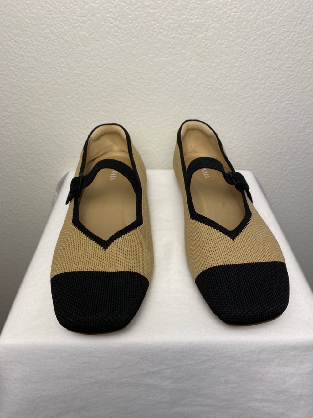 NWOT Vivaia Square-Toe Mary Janes (Margot Mary Jane) Size 39.5 - Picture 3 of 11